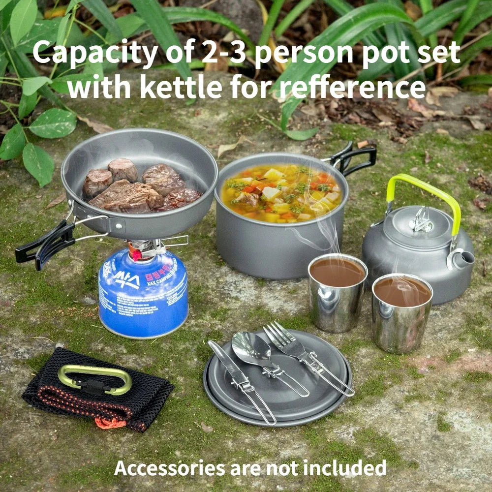 Versatile Camping Cookware Set for Outdoor Enthusiasts image 2