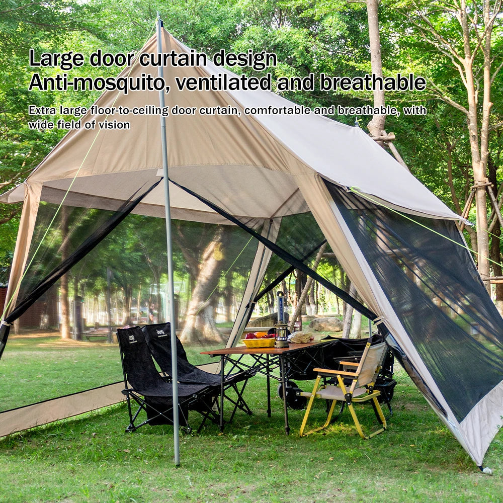 210D Outdoor Family Tent – Spacious, Portable, and Protective Shelter image 2