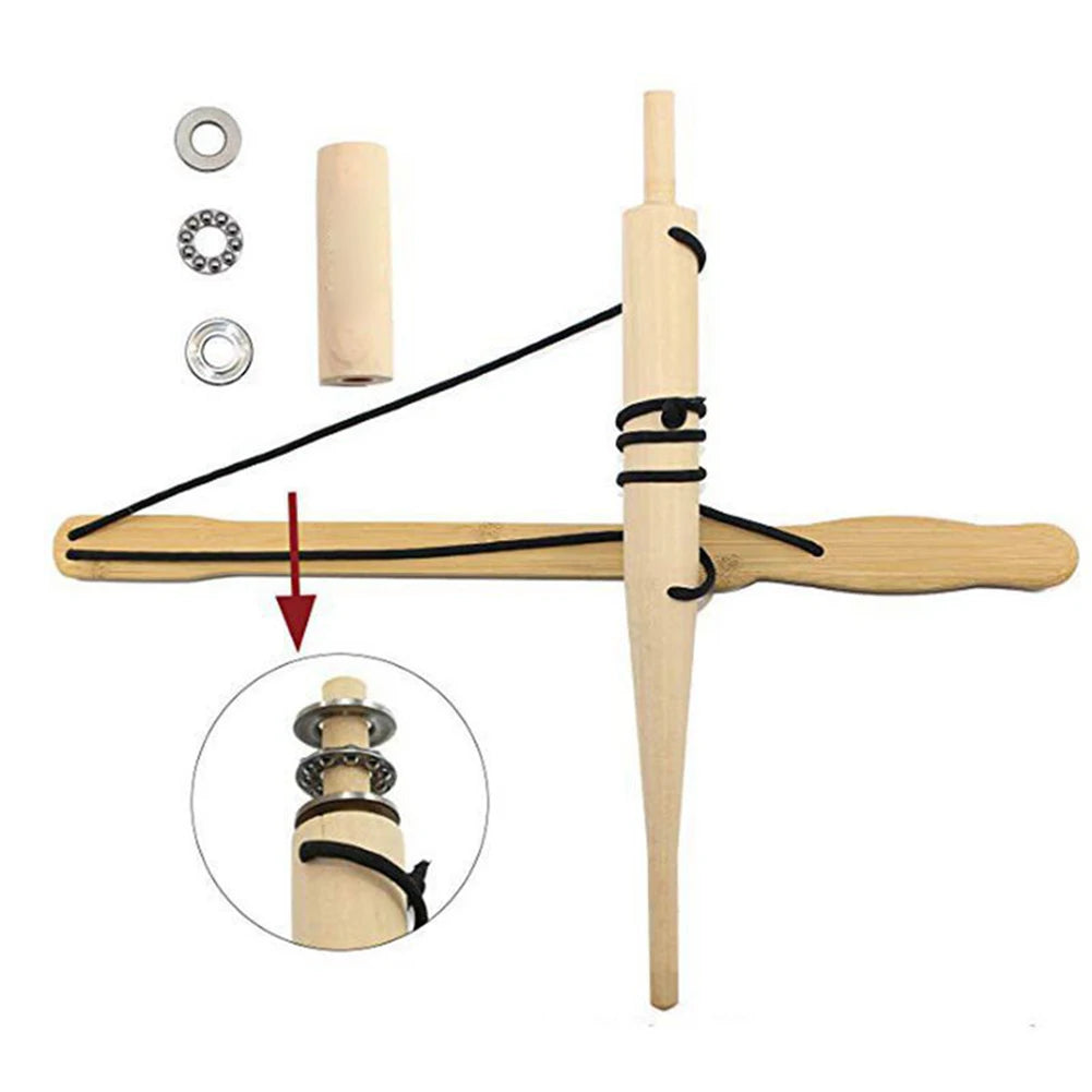 Bow Drill Fire Starter Kit – Essential Outdoor Survival Tool image 0