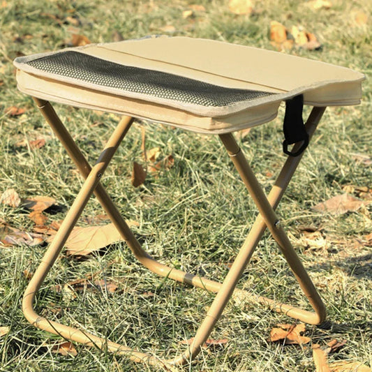 Foldable Backpack Stool – Portable Camping Chair for Outdoor Adventures image 1
