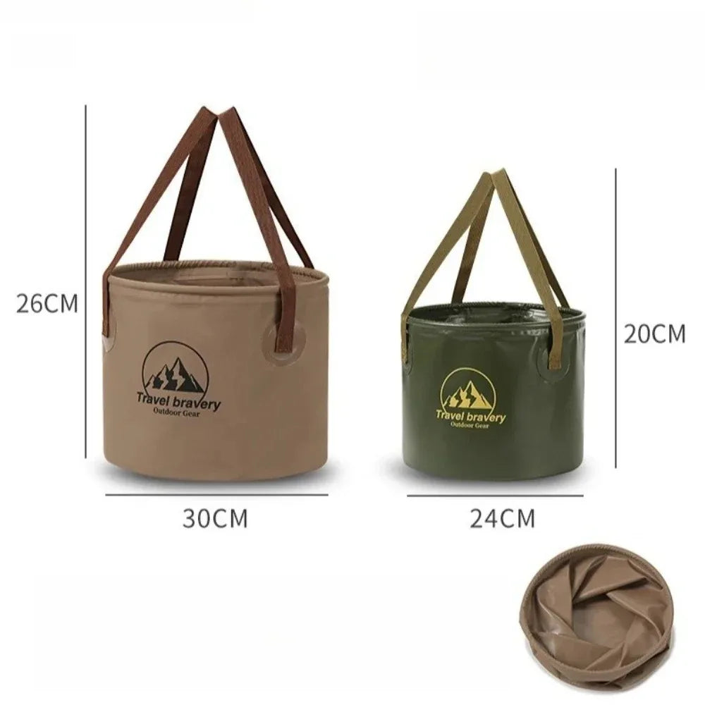 Portable Foldable Buckets – Versatile Water Containers for Outdoor Adventures image 5