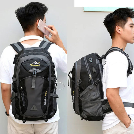 Anti-theft Waterproof Mountaineering Backpack for Outdoor Adventures image 1