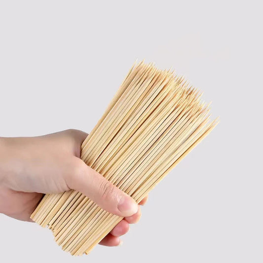 High-Quality Bamboo Skewer Sticks – Perfect for BBQs and Parties image 0