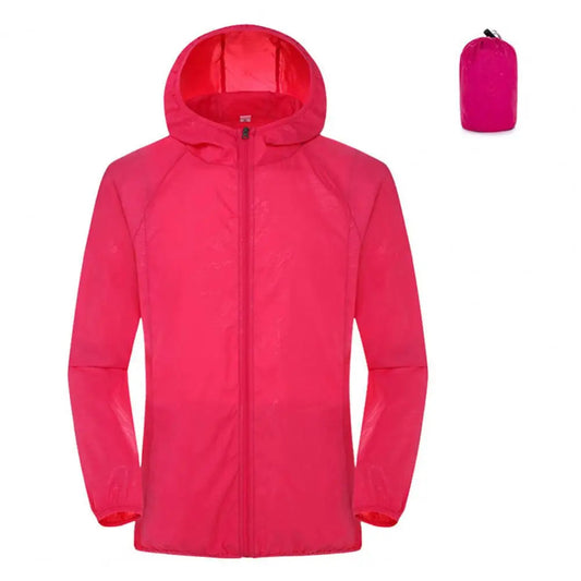 Sun Protection Coats – Ultra Light Foldable Hooded Windbreaker Jacket image 5