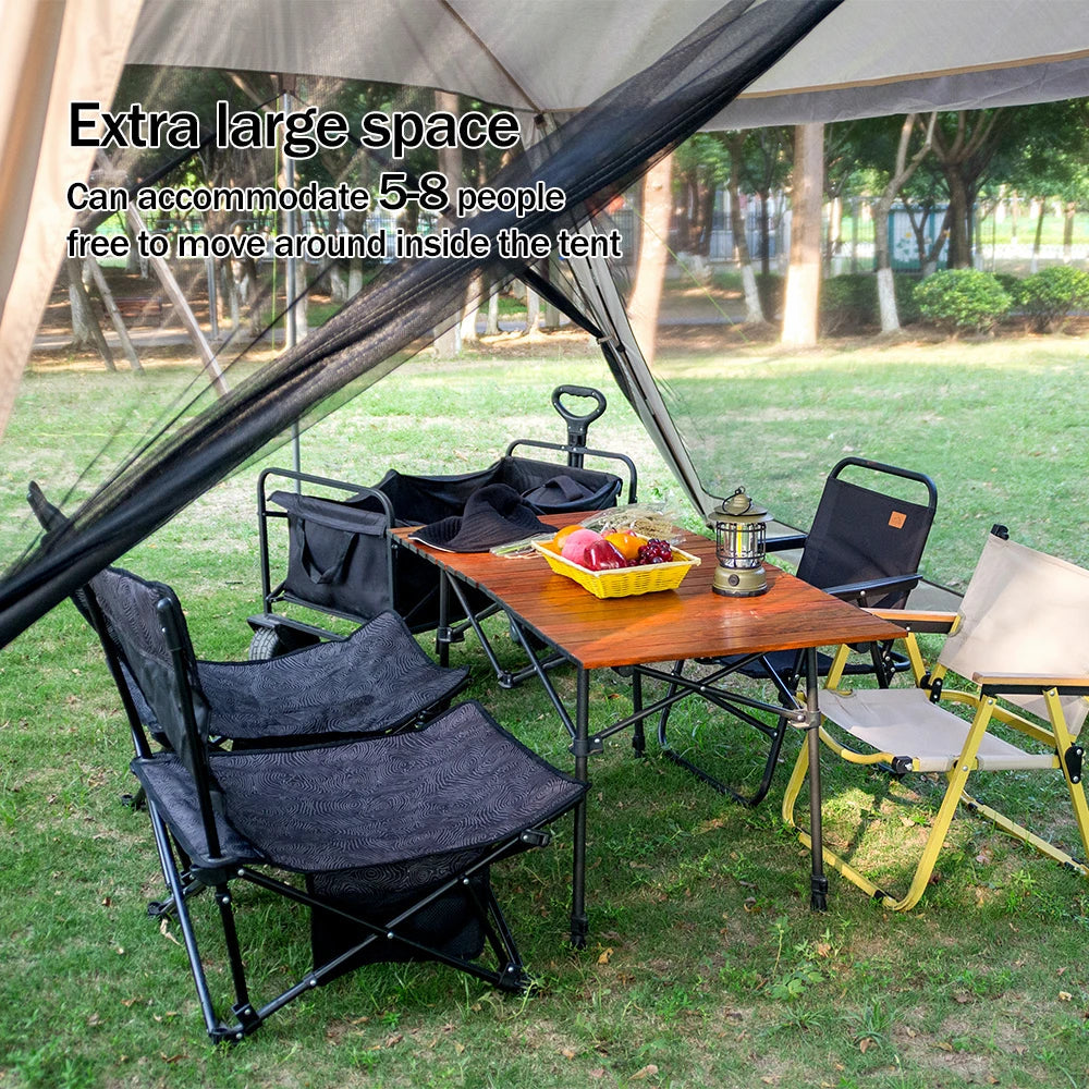 210D Outdoor Family Tent – Spacious, Portable, and Protective Shelter image 3