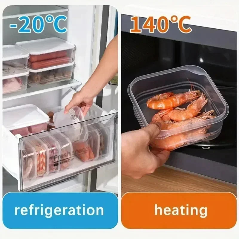 5/1Pcs Mini Transparent Food Storage Containers – Keep Your Fridge Organized image 5