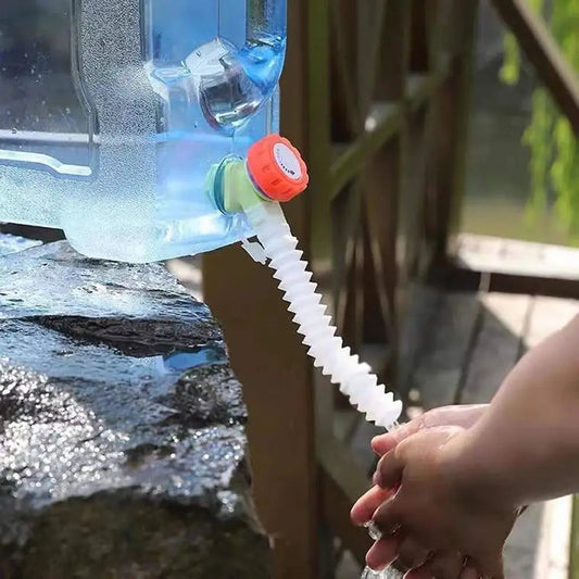 Durable Drinking Water Bucket Tap for Outdoor Adventures image 1
