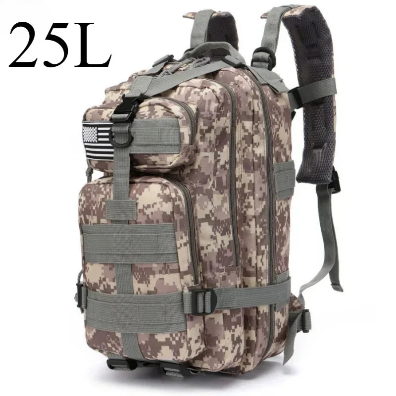 50L Travel Backpack for Men – Waterproof Hiking &amp; Camping Bag image 12