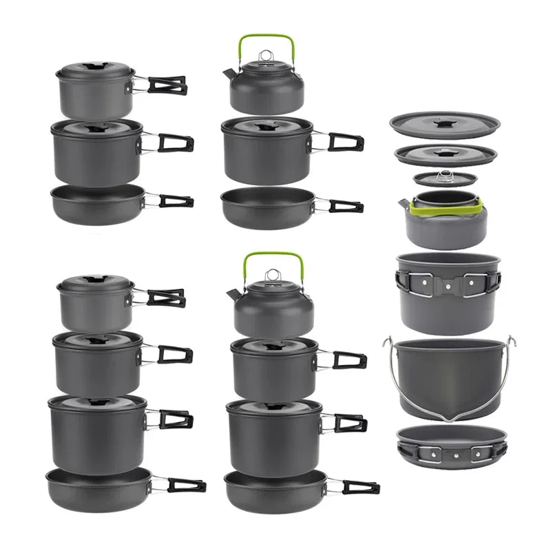 Versatile Camping Cookware Set for Outdoor Enthusiasts image 0