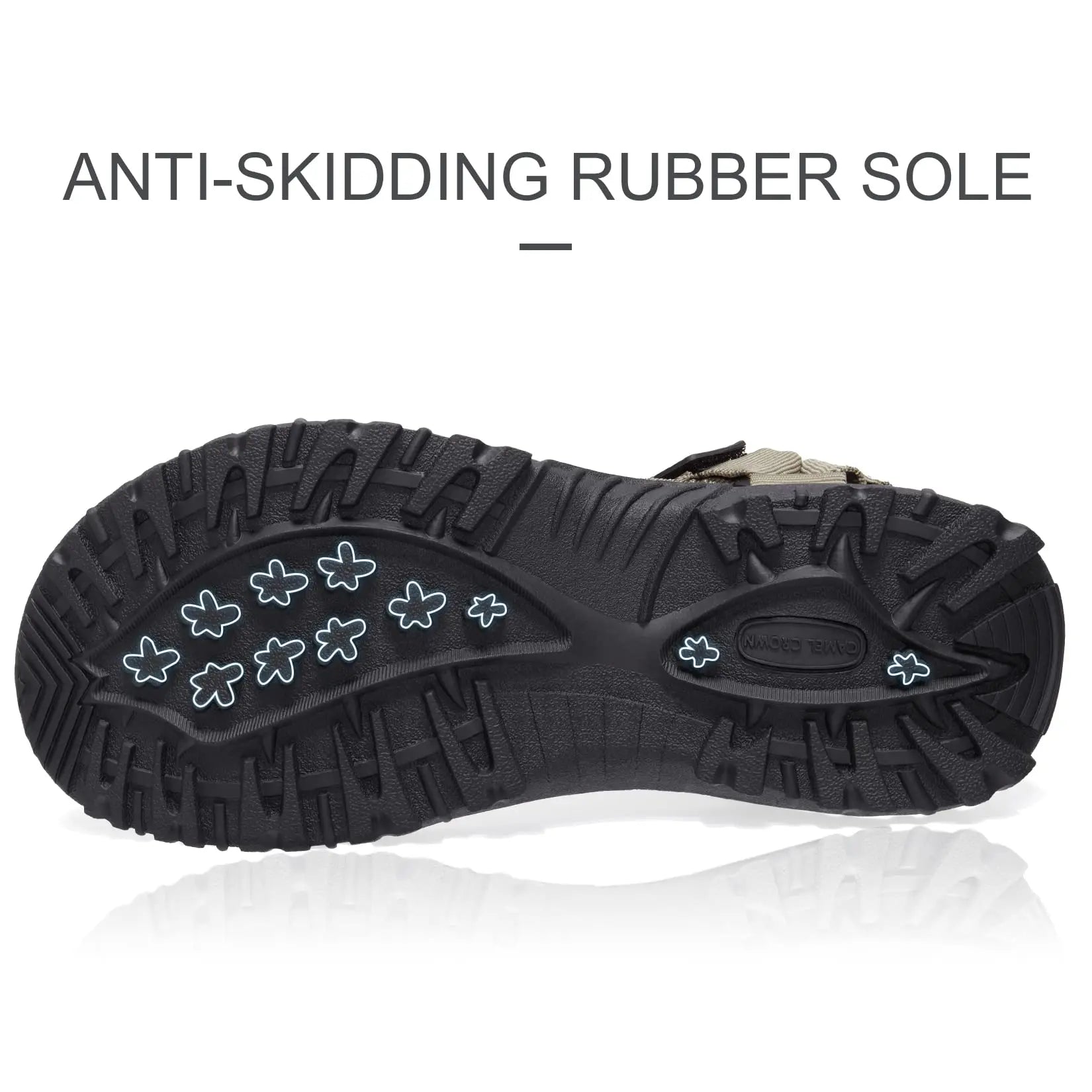 GOLDEN CAMEL Men's Hiking Sandals – Comfortable Outdoor Beach Shoes image 1