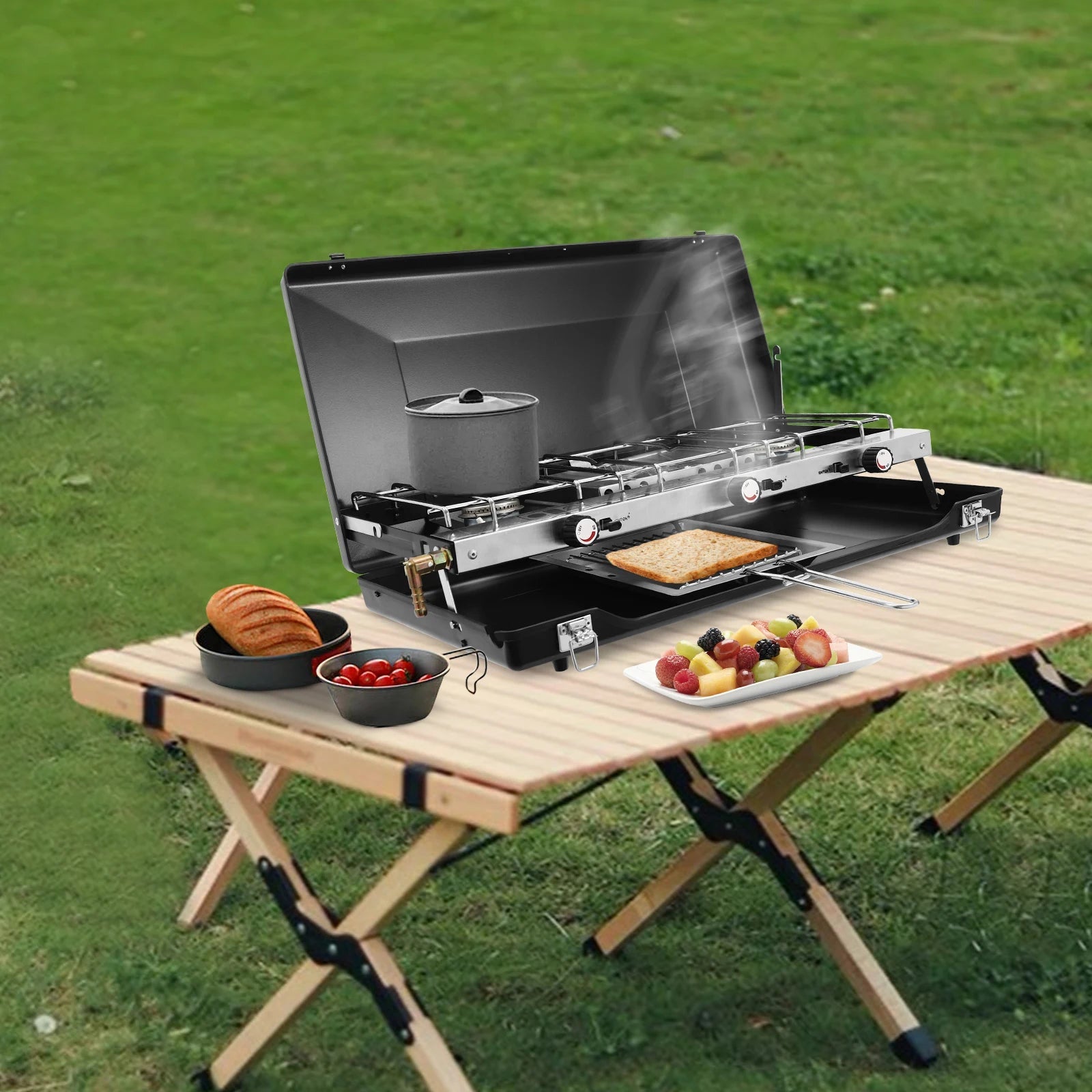 Durable Campfire Grill – Perfect for Outdoor Cooking Adventures image 5