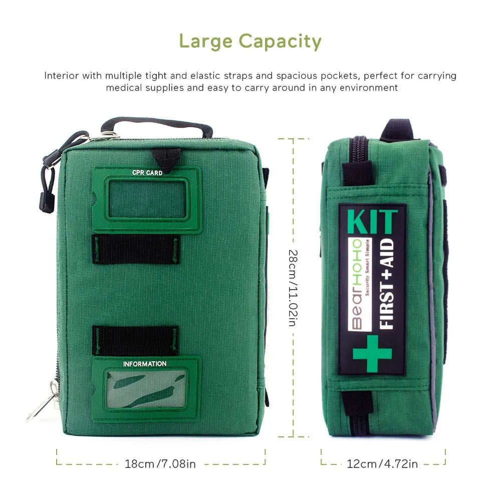 BearHoHo Large Size Handy First Aid Kit Bag – Essential Emergency Companion image 2