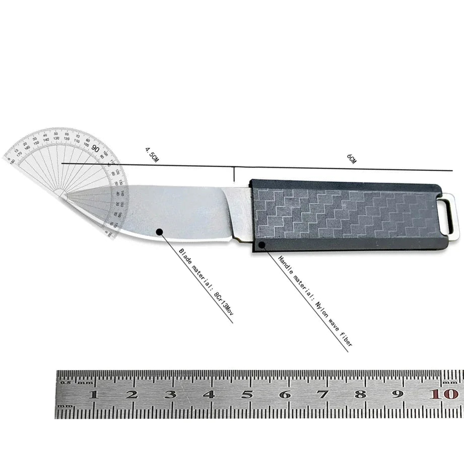 2425 Mini Pocket Survival Knife – Compact EDC Tool for Outdoor Adventures image 6