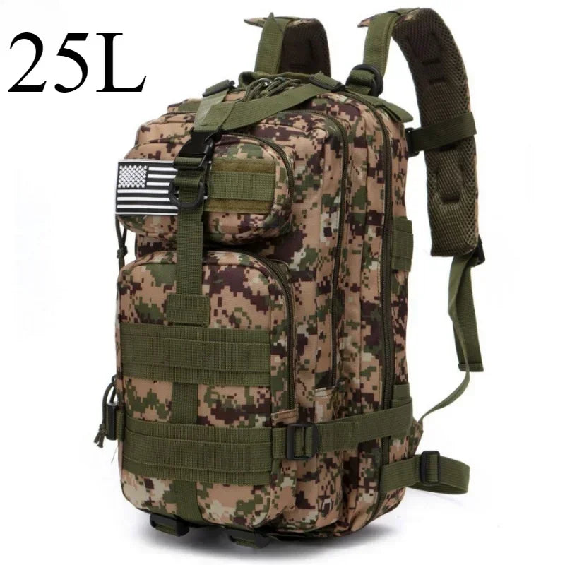 50L Travel Backpack for Men – Waterproof Hiking &amp; Camping Bag image 6