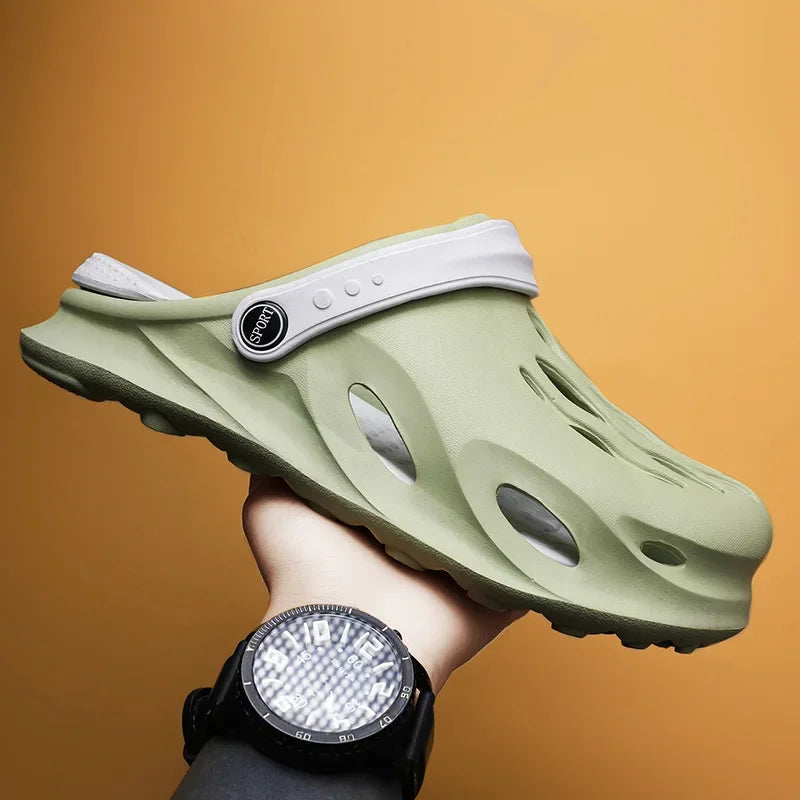 Breathable Non-Slip Men's Outdoor Sandals for Camping, Beach, and More image 3