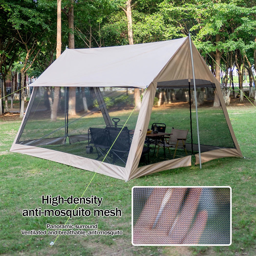 210D Outdoor Family Tent – Spacious, Portable, and Protective Shelter image 5