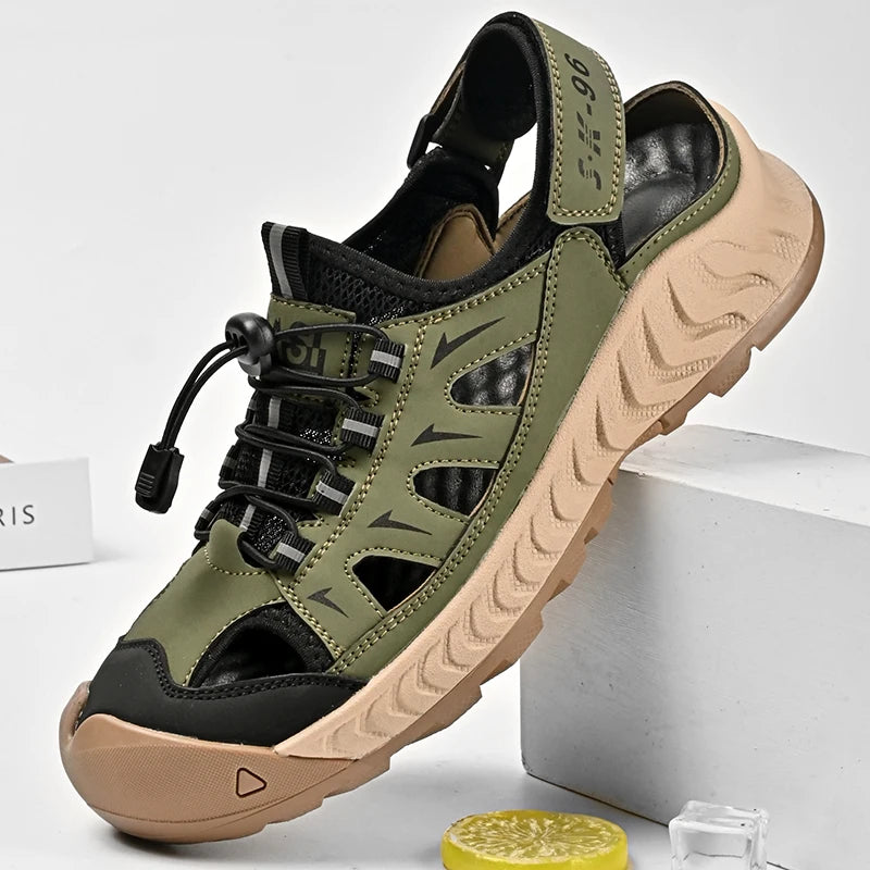 Summer Fashion New Beach Sandals – Men's Anti-collision Hiking Shoes image 0
