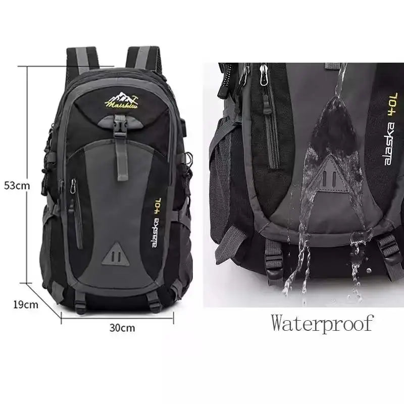 Anti-theft Waterproof Mountaineering Backpack for Outdoor Adventures image 2