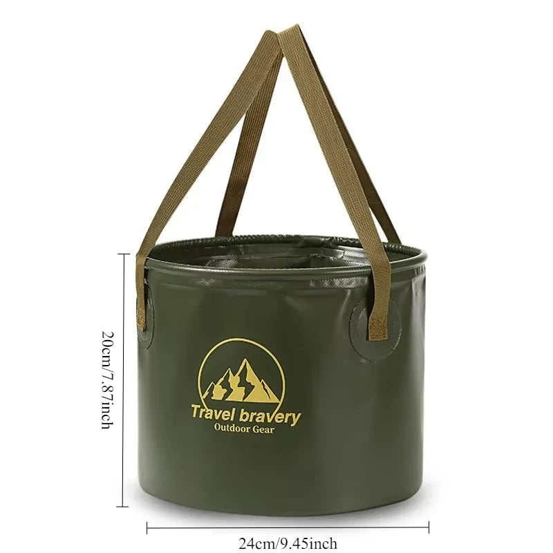 Portable Foldable Buckets – Versatile Water Containers for Outdoor Adventures image 8