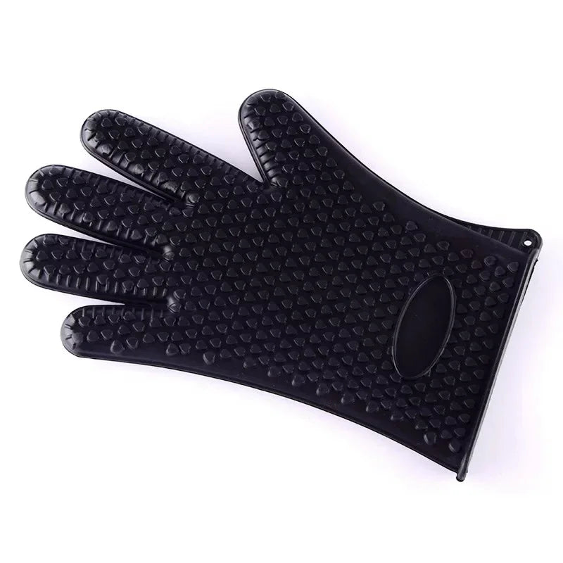 BBQ Silicone Grilling Gloves – Heat Resistant Cooking and Baking Mitts image 6