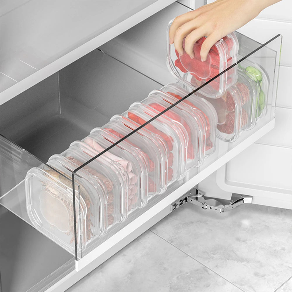 5/1Pcs Mini Transparent Food Storage Containers – Keep Your Fridge Organized image 4