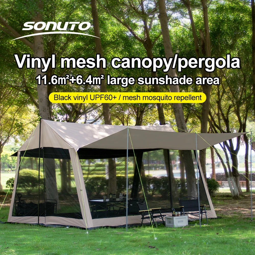 210D Outdoor Family Tent – Spacious, Portable, and Protective Shelter image 0