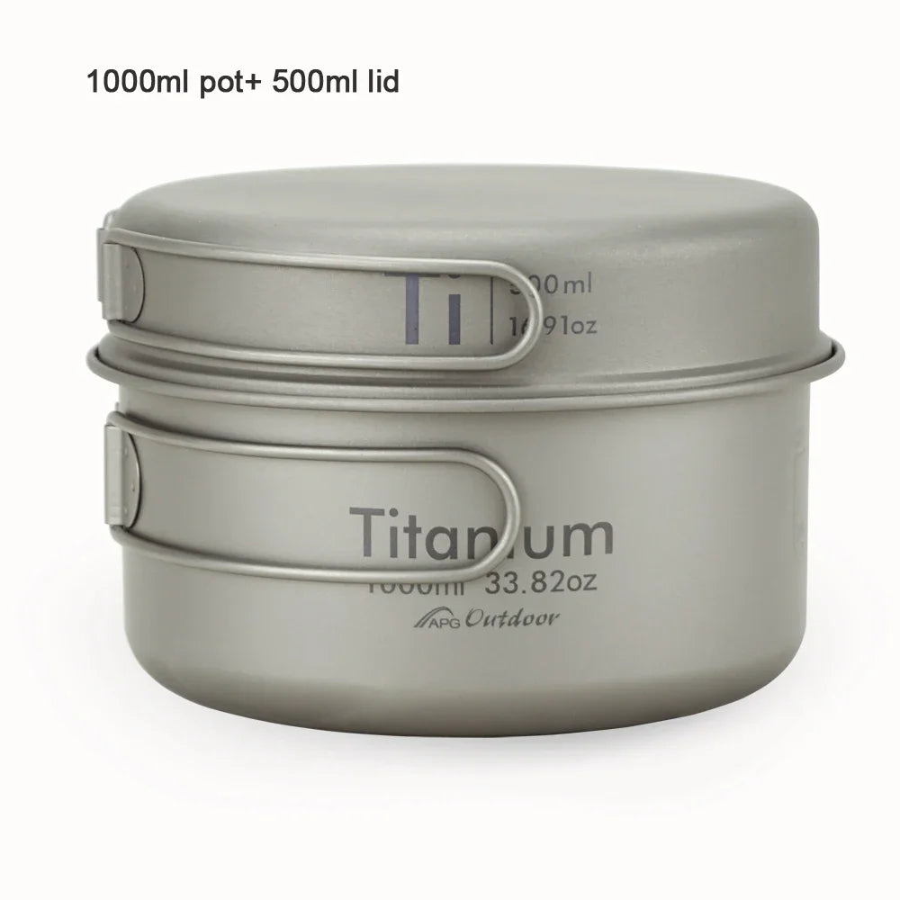 APG Ultralight Titanium Pan and Bowl Set – Perfect Cookware for Outdoor Enthusiasts image 7