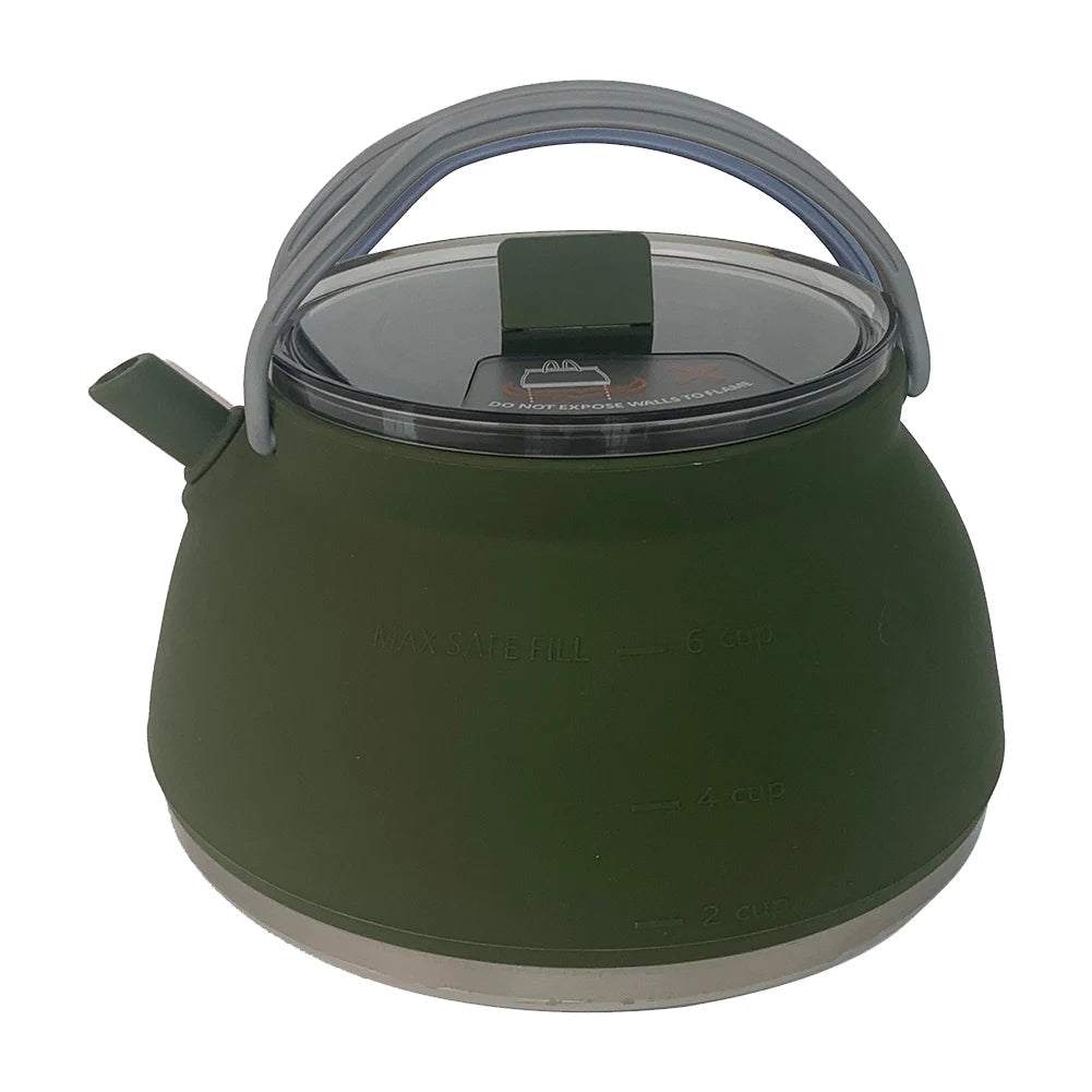 1.5L Outdoor Folding Silicone Kettle – Portable and Collapsible for Travel image 6