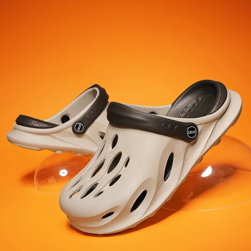 Breathable Non-Slip Men's Outdoor Sandals for Camping, Beach, and More image